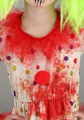 Creepy Clown Girl's Costume