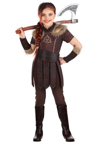 Girl's Victorious Viking Costume