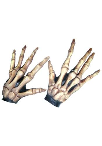 Bone Colored Large Skeleton Hands
