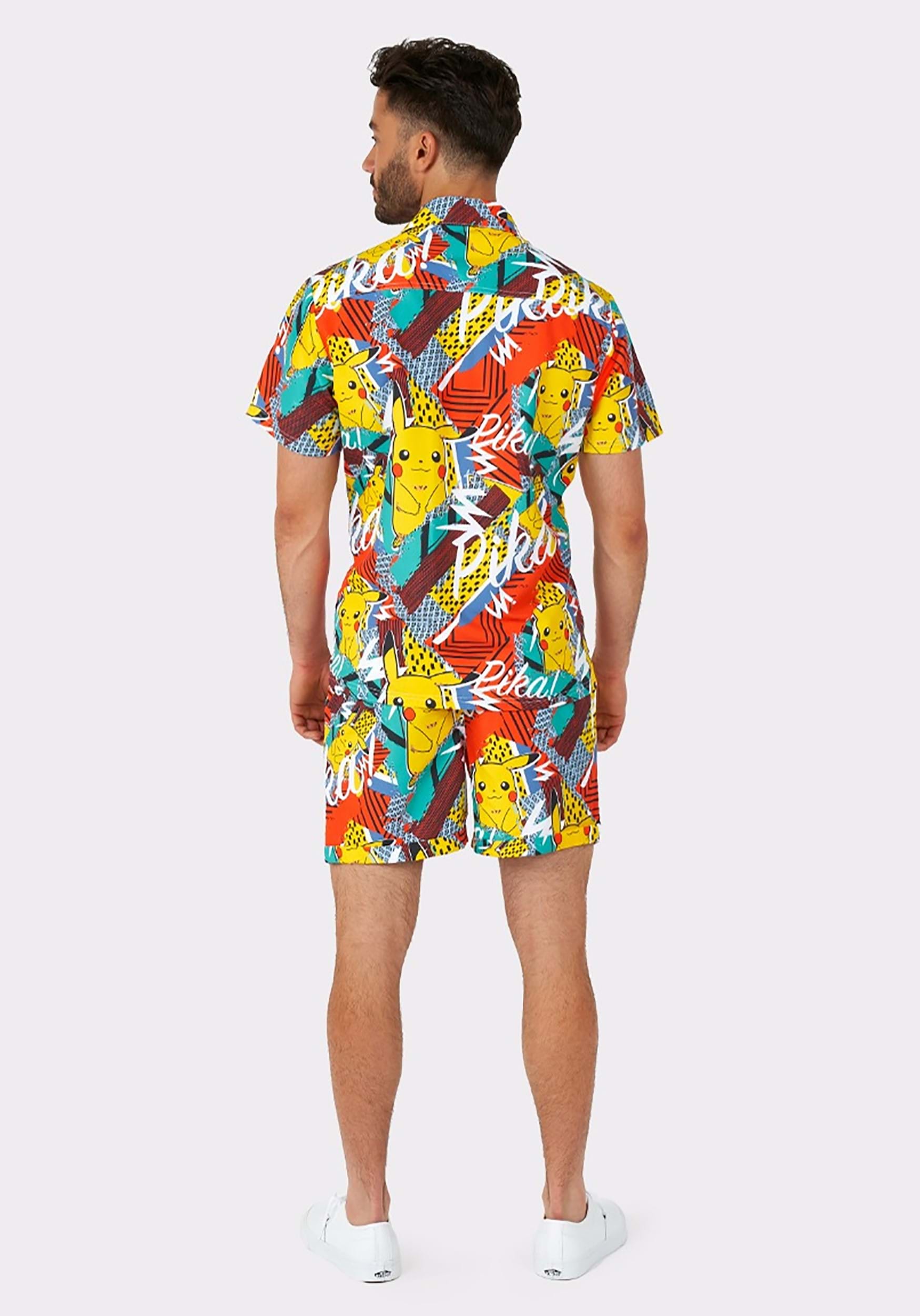 Men's Pokémon Pika Pikachu Swimsuit and Shirt