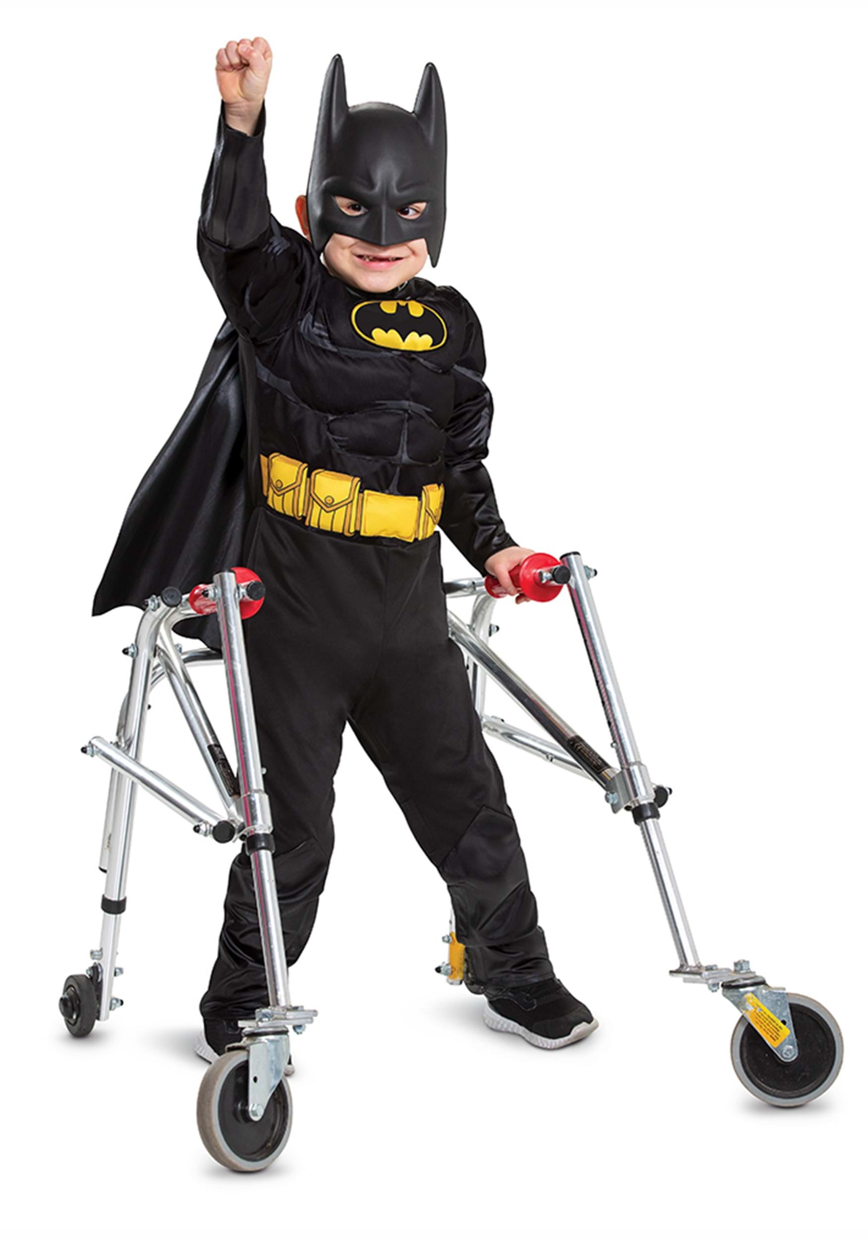 Disfraz adaptativo para niños de Batman Multicolor