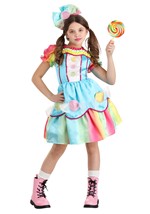 Girl's Candy Princess Costume Alt 7