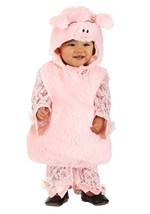 Girls Infant Lace Pig Costume Alt 1