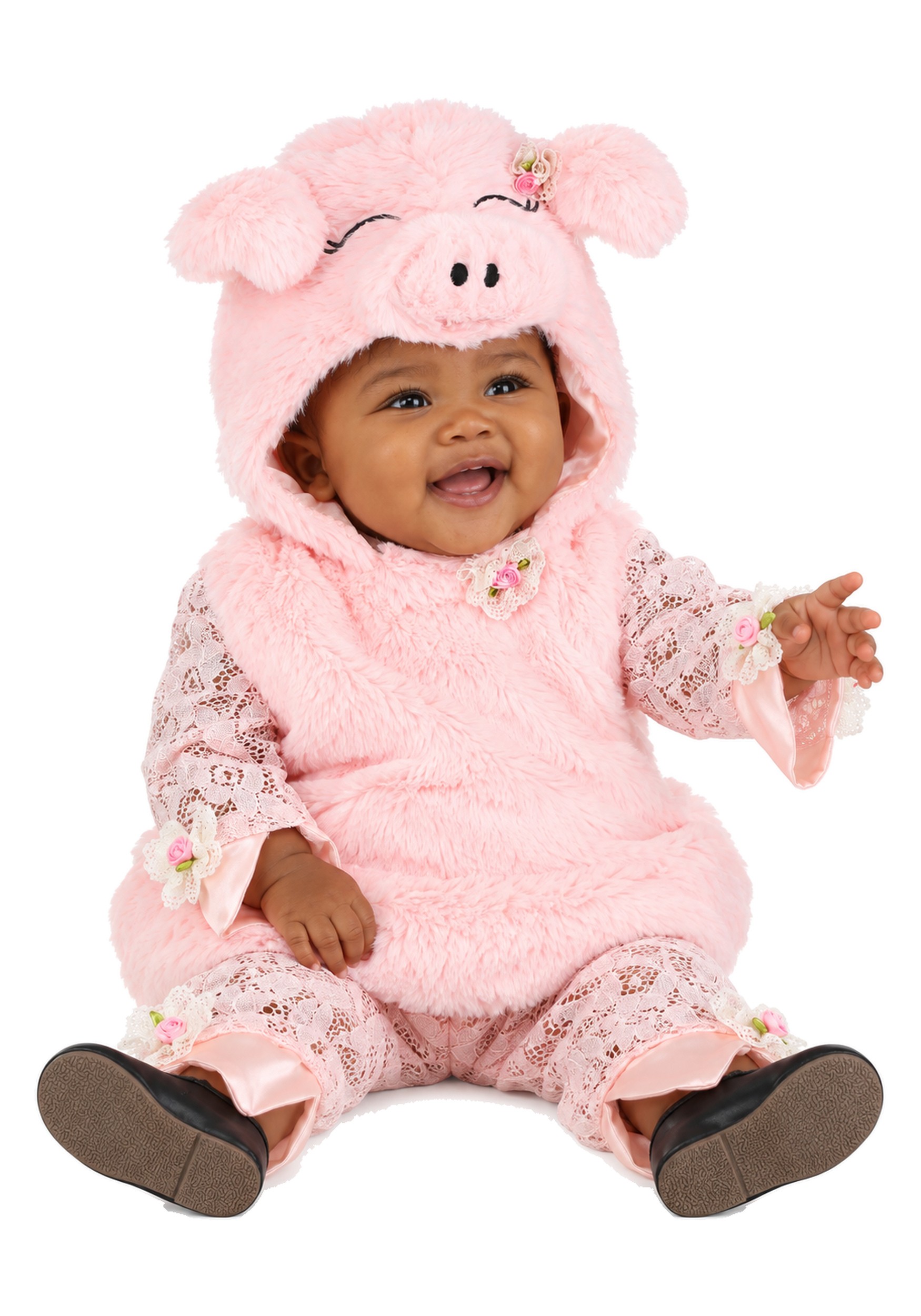 Girl's Lace Pig Infant Costume | Baby Animal Costumes