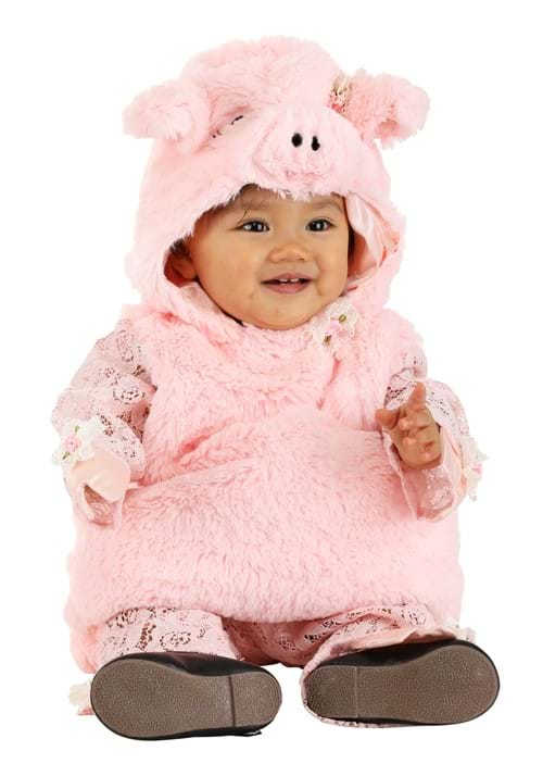 Girl's Lace Pig Infant Costume | Baby Animal Costumes