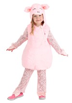 Toddler Lace Pig Costume Alt 1
