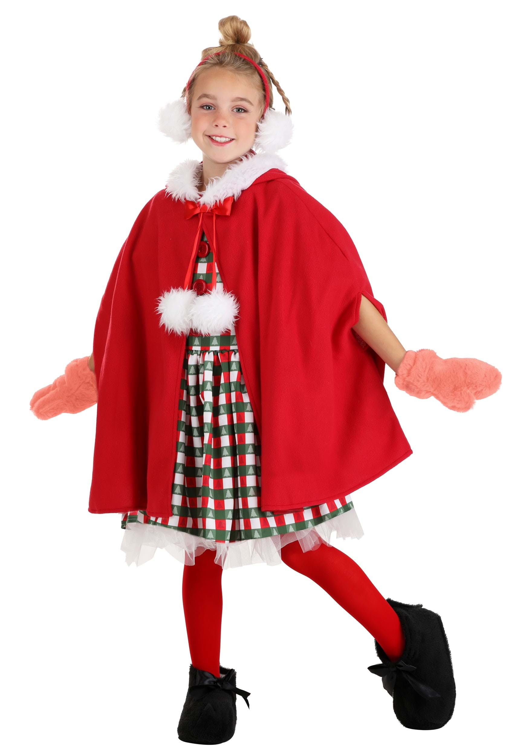 Girl's Dr. Seuss Storybook Cindy Lou Who Costume | How the Grinch Stole Christmas Costumes -  FUN Costumes