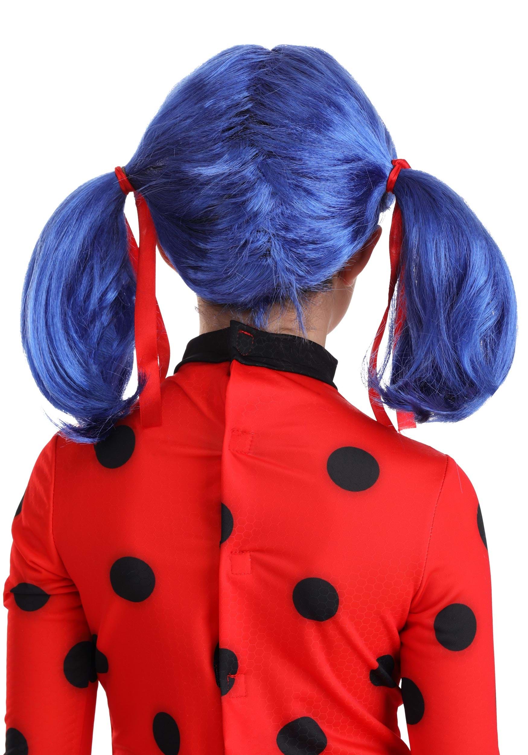 Miraculous Ladybug Blue Halloween Costume Wig