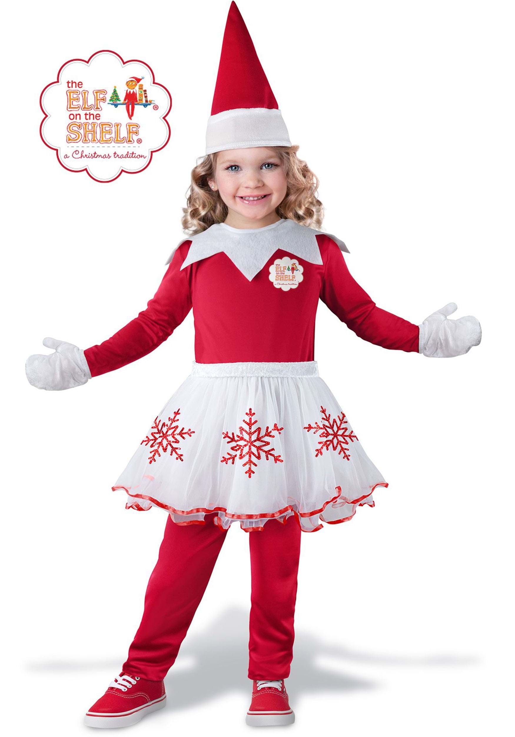Girl's Elf on the Shelf Toddler Costume