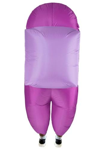 Purple Sus Crewmate Killer Kids Costume