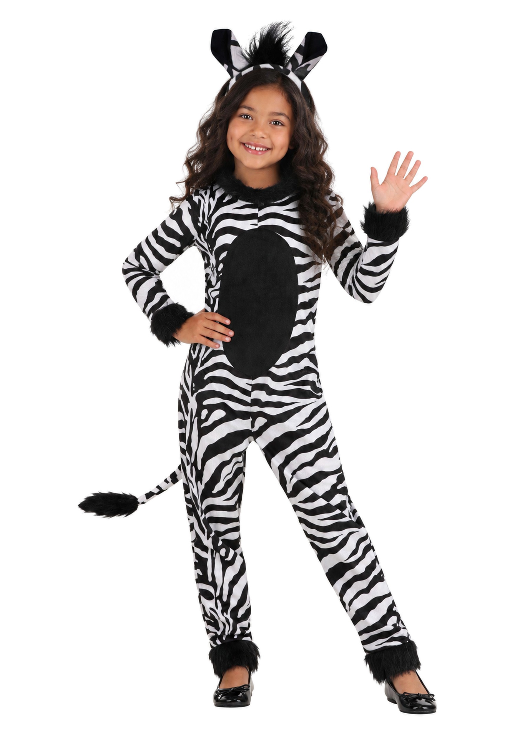 Zebra Girl's Costume