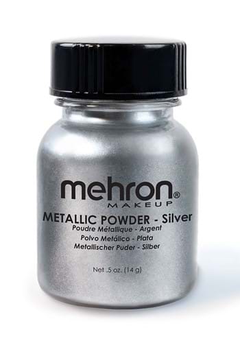 Mehron Silver Metallic Powder Makeup