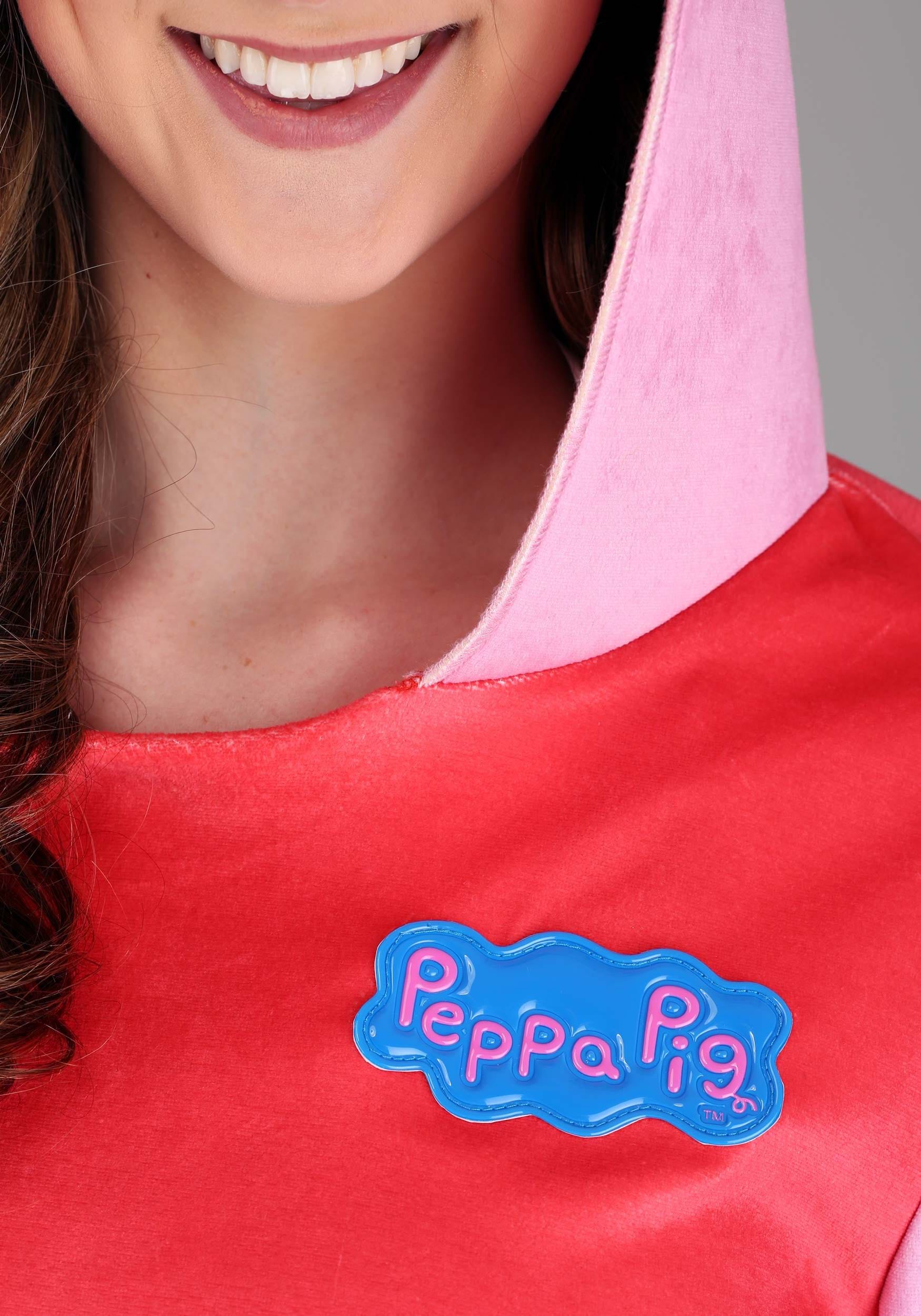 Women's Peppa Pig Adult Deluxe Costume
