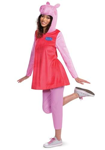 Women's Peppa Pig Adult Deluxe Costume