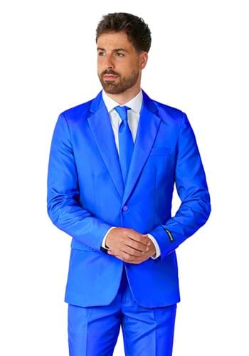 Suitmeister Solid Blue Men's Suit | Costume Suits