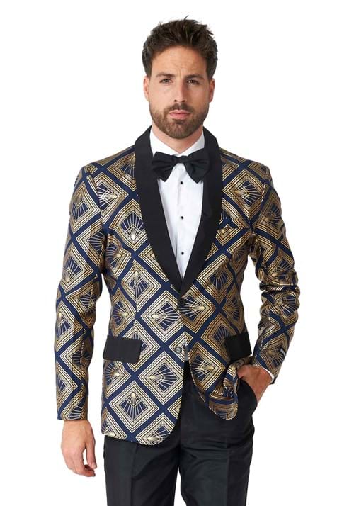 Art Deco Suitmeister Deep Navy | Formal Apparel for Men