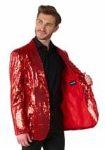 Suitmeister Sequins Red Mens Blazer Alt 3