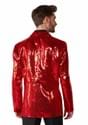 Suitmeister Sequins Red Mens Blazer Alt 1
