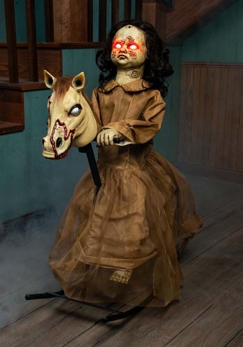Animated Rocking Horse with Doll Prop UPD