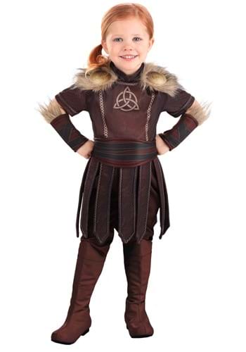 Toddler Girl's Victorious Viking Costume