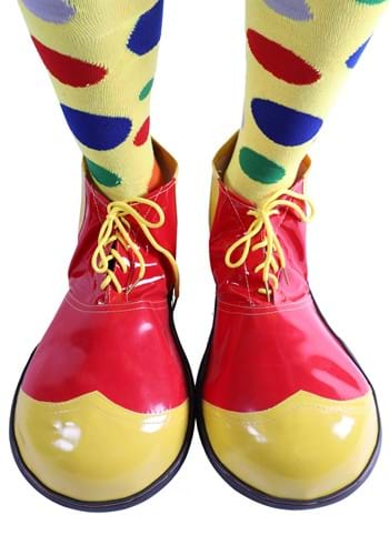 Jumbo Red and Yellow Clown Shoes | Clown Accessories
