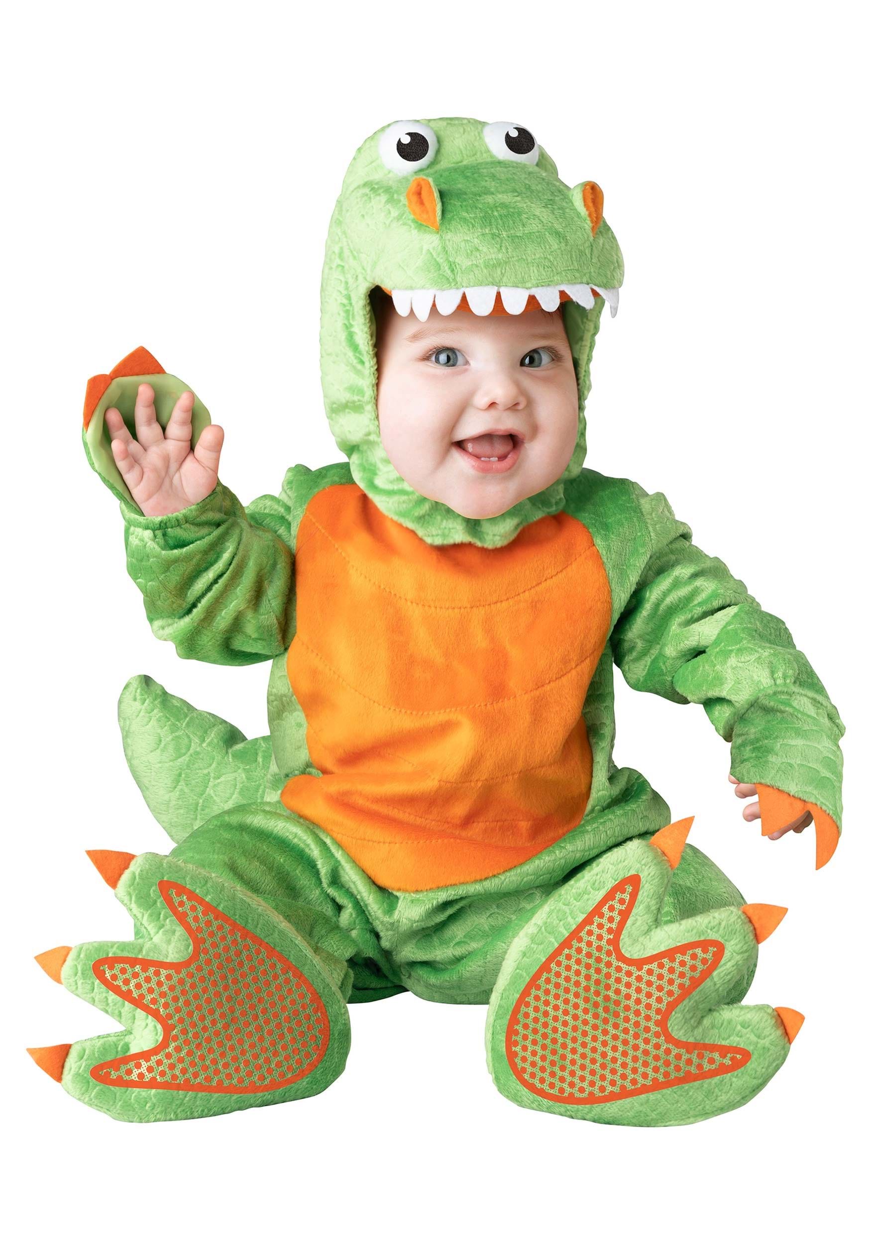 Tiny t-rex disfraz para bebés Multicolor