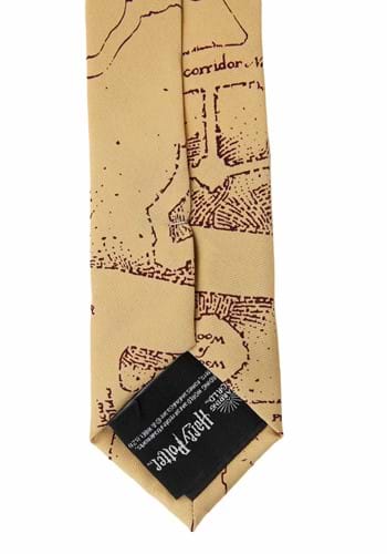 Harry Potter Marauders Map Adult Necktie | Harry Potter Accessories