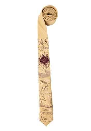Adult Harry Potter Necktie Marauders Map