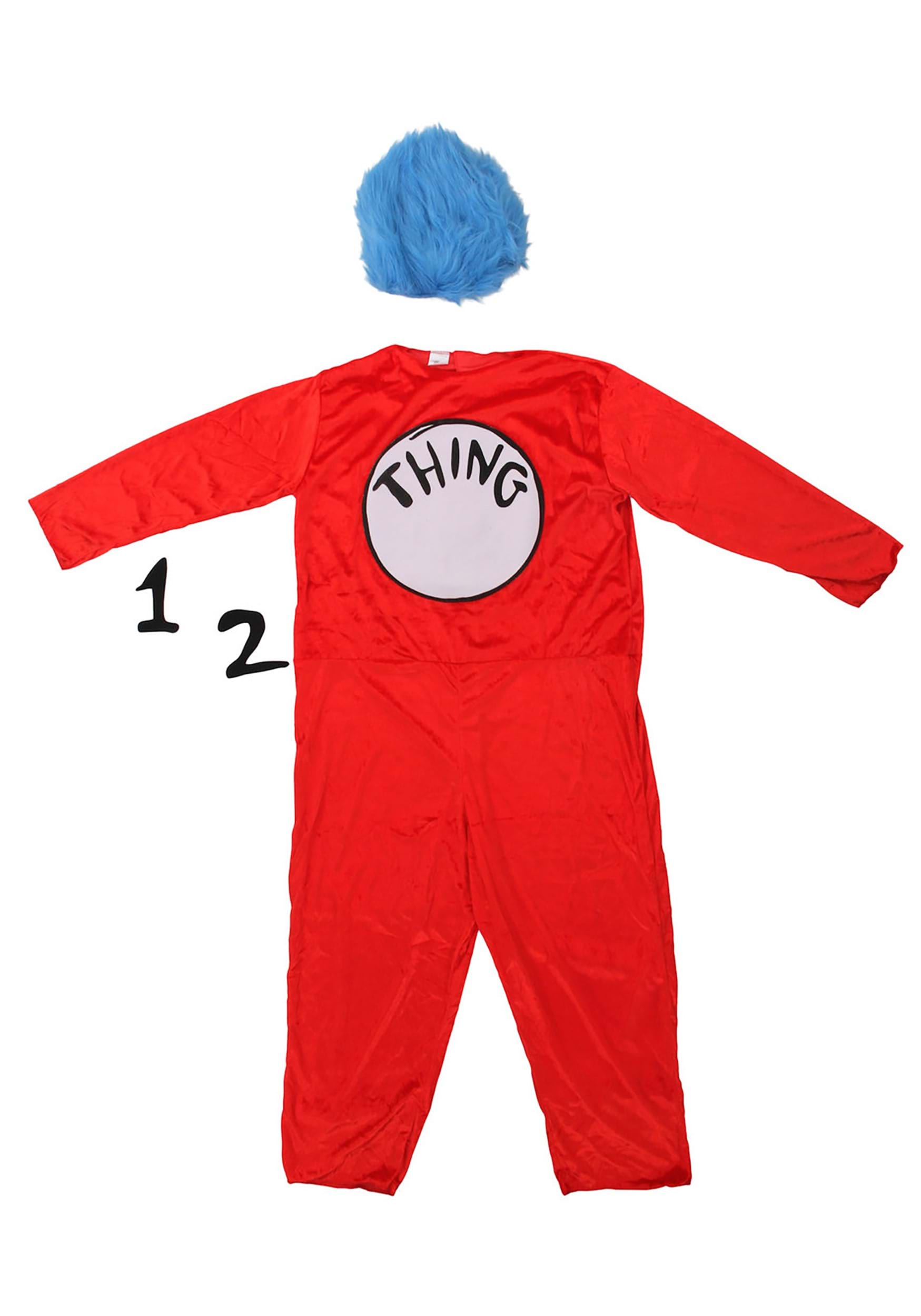 Thing One And Thing Two Plus Size Halloween Costume 9038