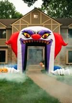 Evil Clown Inflatable Halloween Archway Decoration