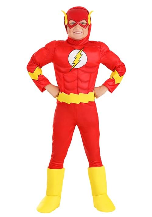 Flash Classic Deluxe Kid's Costume upd