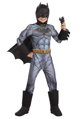 Childs Dark Knight Fancy Dress Batman Costume DC Comic Book Week Superhero  Kids | eBay