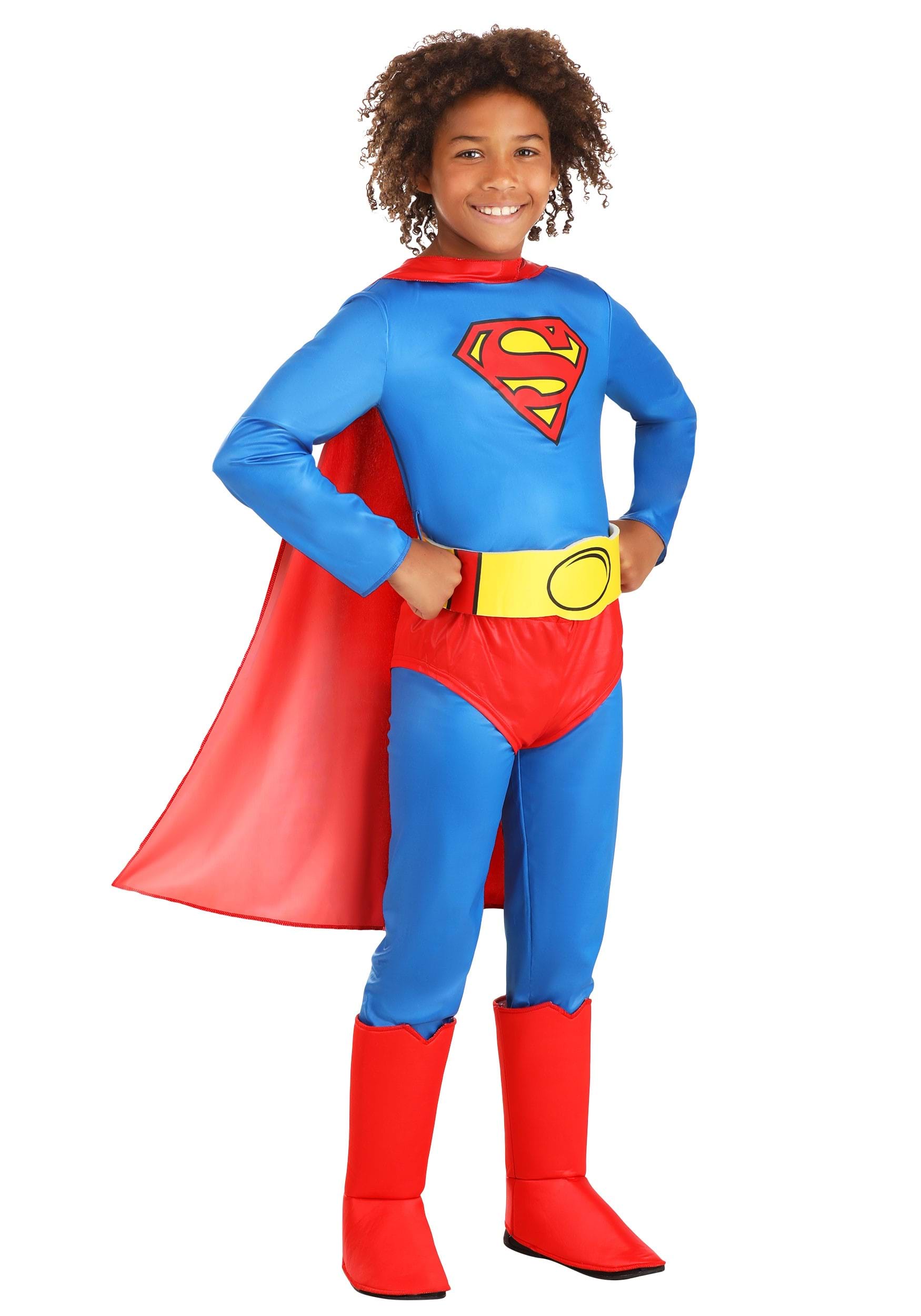 Disfraz clásico de Superman para niños Multicolor Colombia