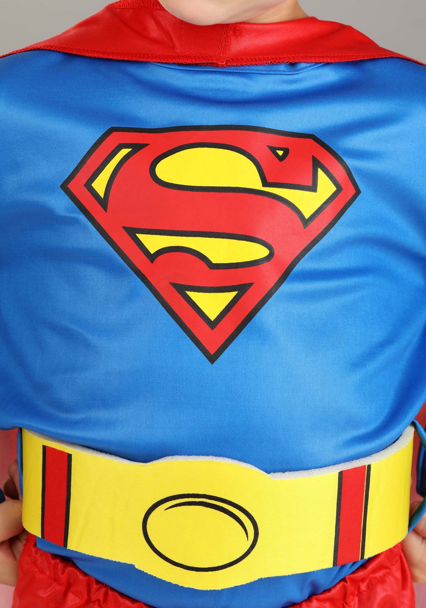 Disfraz clásico de DC Comics Superman para niños pequeños Multicolor Colombia