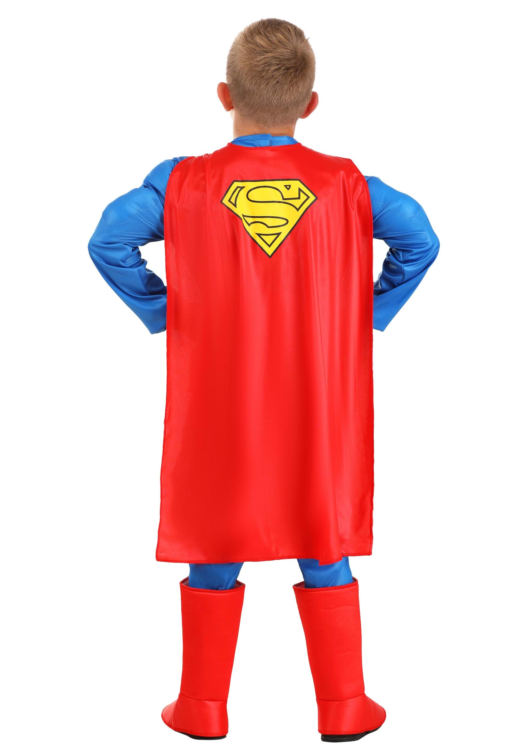 Disfraz clásico de Superman Deluxe para niños Multicolor Colombia