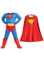 Classic Superman Deluxe Toddler Costume Alt 5