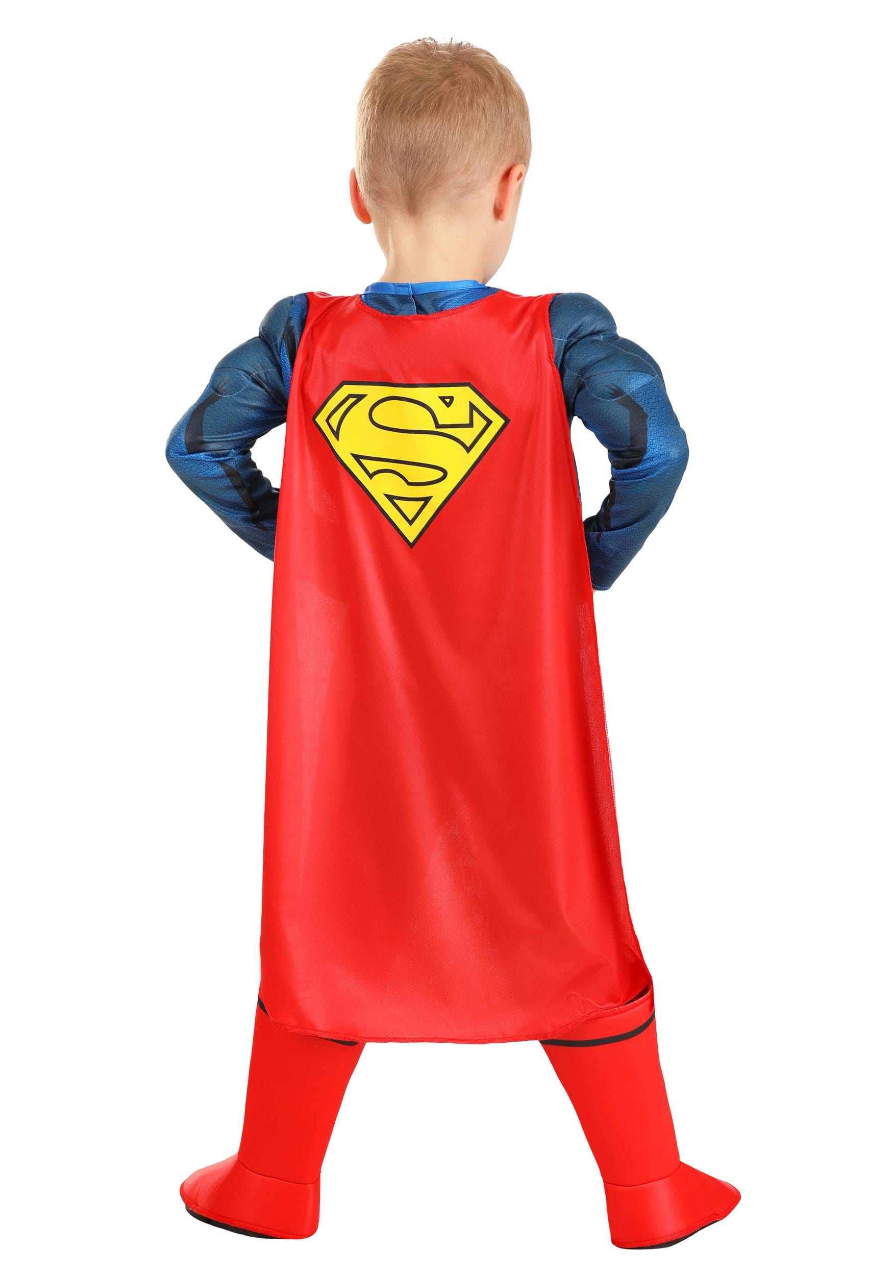 Classic Superman Costume For Toddlers