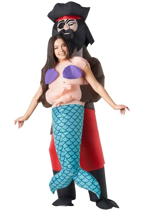 Pick Me Up Pirate Mermaid Inflatable Adult Costume