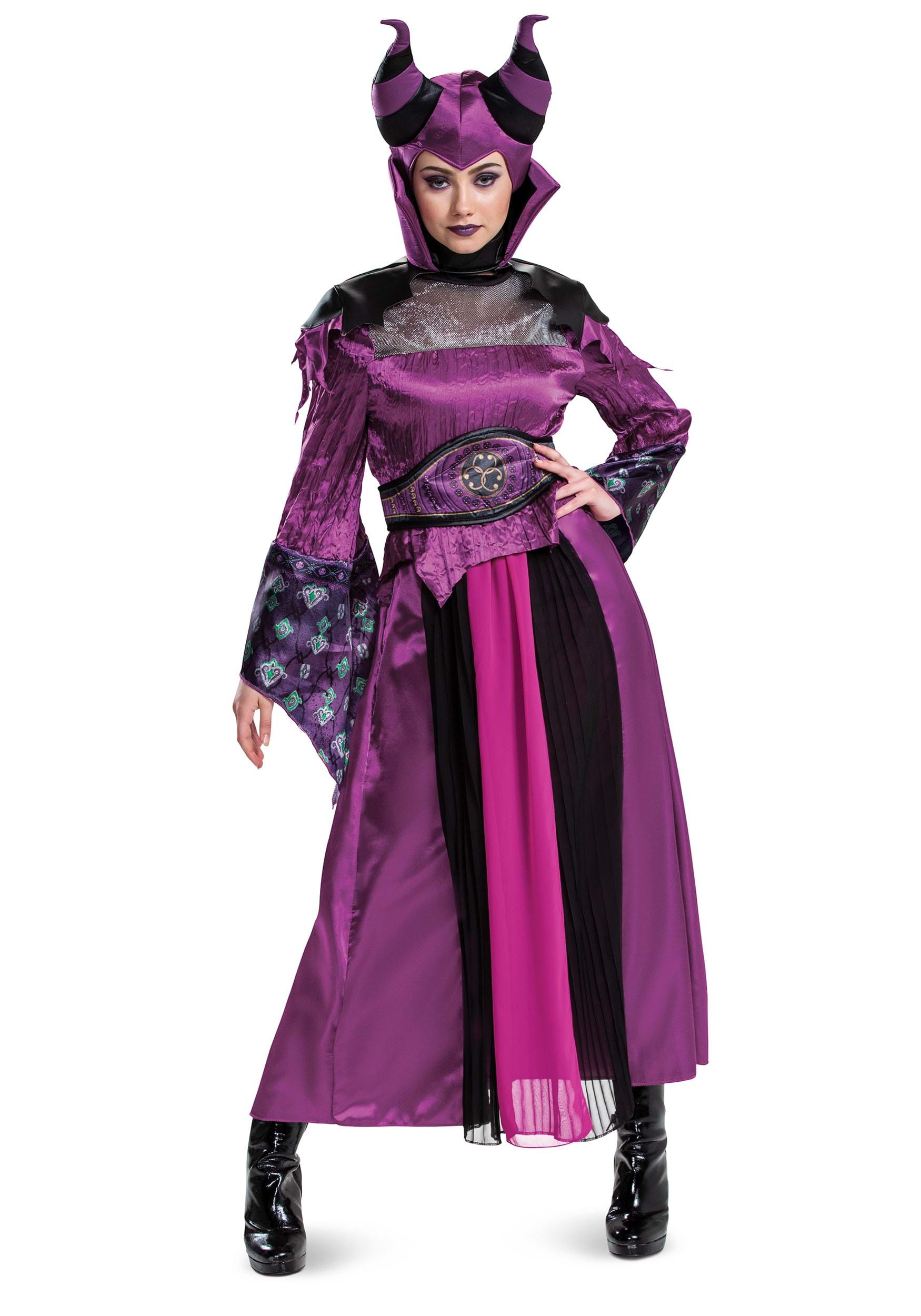 Photos - Fancy Dress Disguise Limited Women's Descendants Maleficent Costume Black/Red