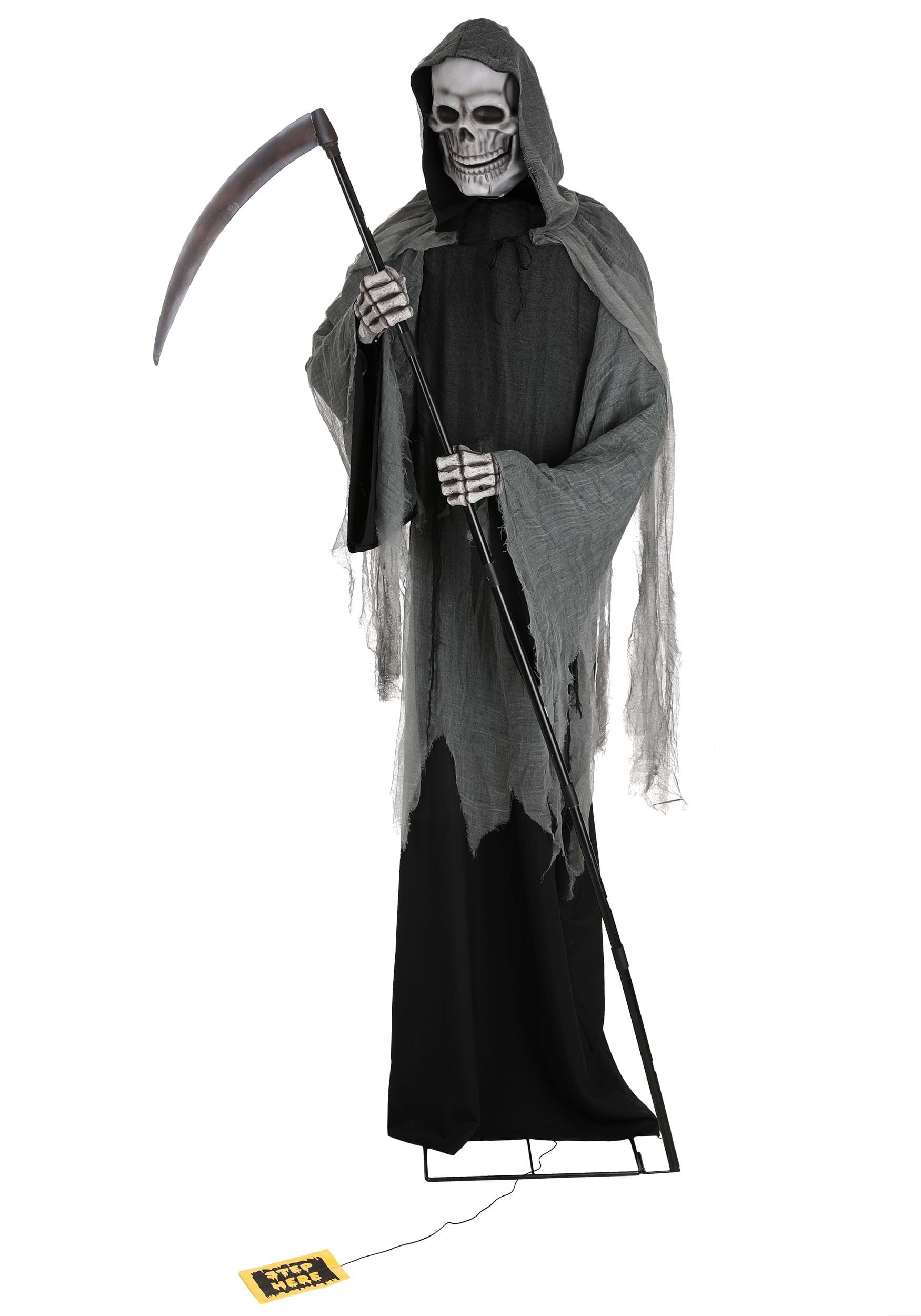 Giant 9FT Animated Scythe Reaper Decoration