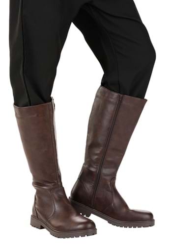 Tall Brown Costume Boots for Adults | Costume Shoes