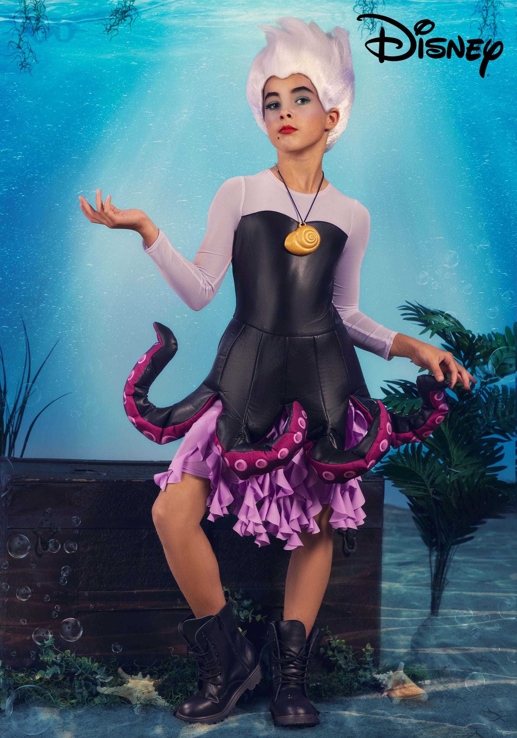 Exclusive Disney Ursula Halloween Costume for Tween Girls