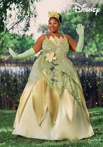 Plus Size Deluxe Tiana Costume