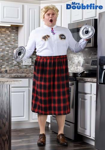 Mens Plus Size Mrs. Doubtfire Costume-0