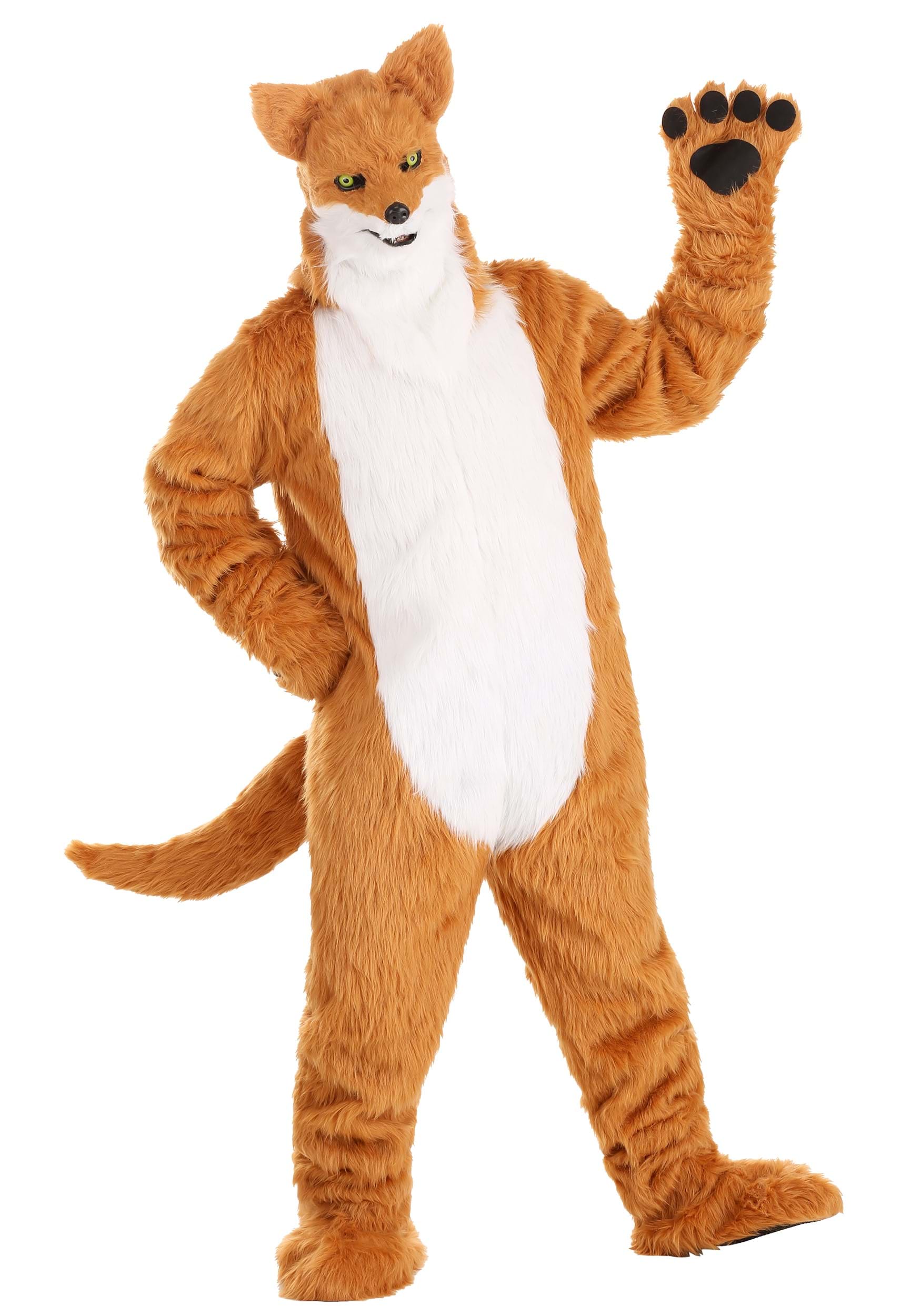 Fuzzy fox costume