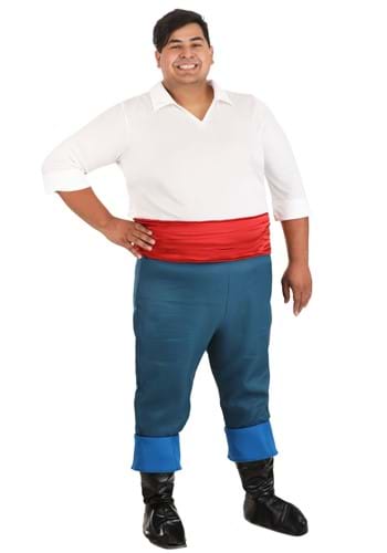 Plus Size Disney Prince Eric Costume for Men