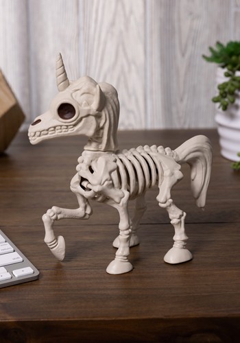 6.75-Inch Unicorn Skeleton Bonez Decoration | Animal Skeletons