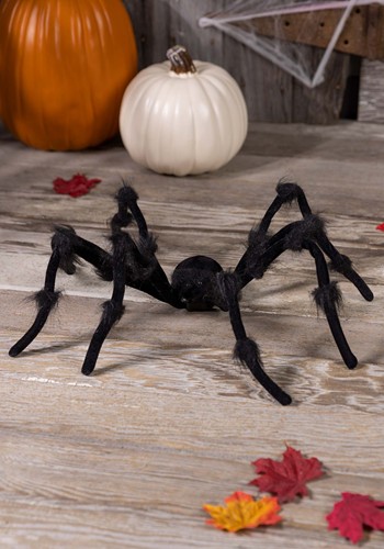30-Inch Black Poseable Spider Decoration | Spider Decorations