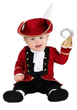 Salty Sea Captain Red Classic Child's Costume 