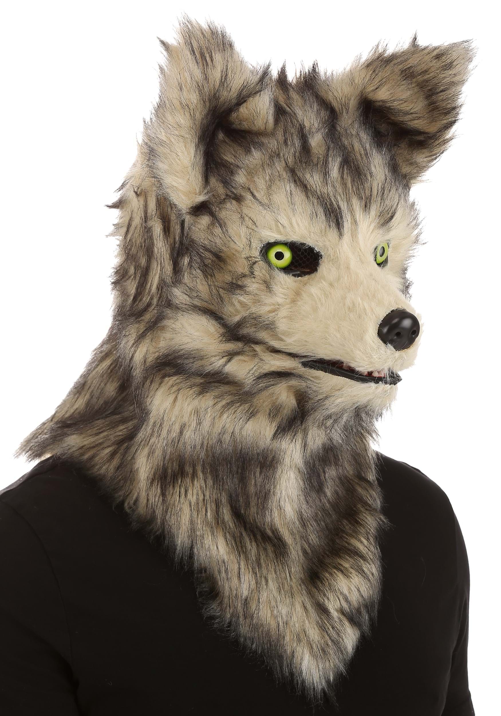 Moving Mouth Wolf Mask 